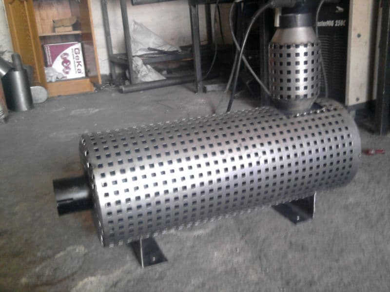 Ağır İş Makinesi Özel Susturucu