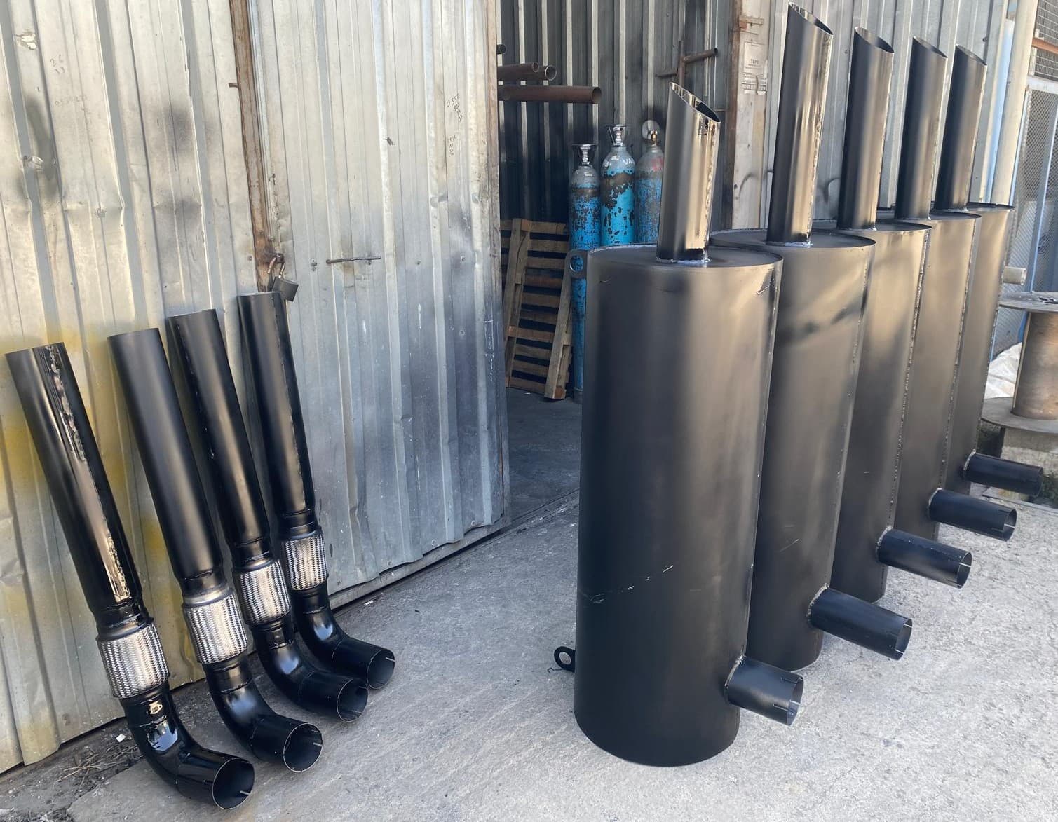 1100 kW Yüksek Güç Susturucusu