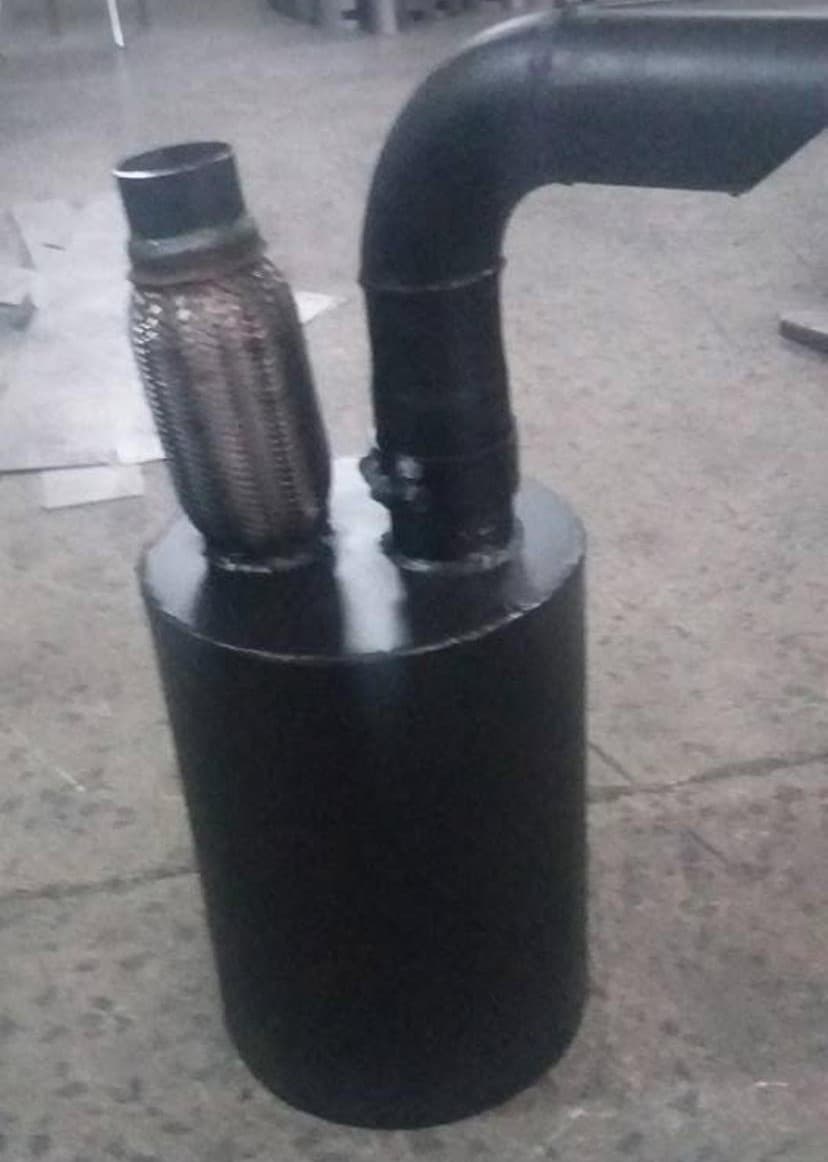 Tünel Makinesi Özel Egzozu